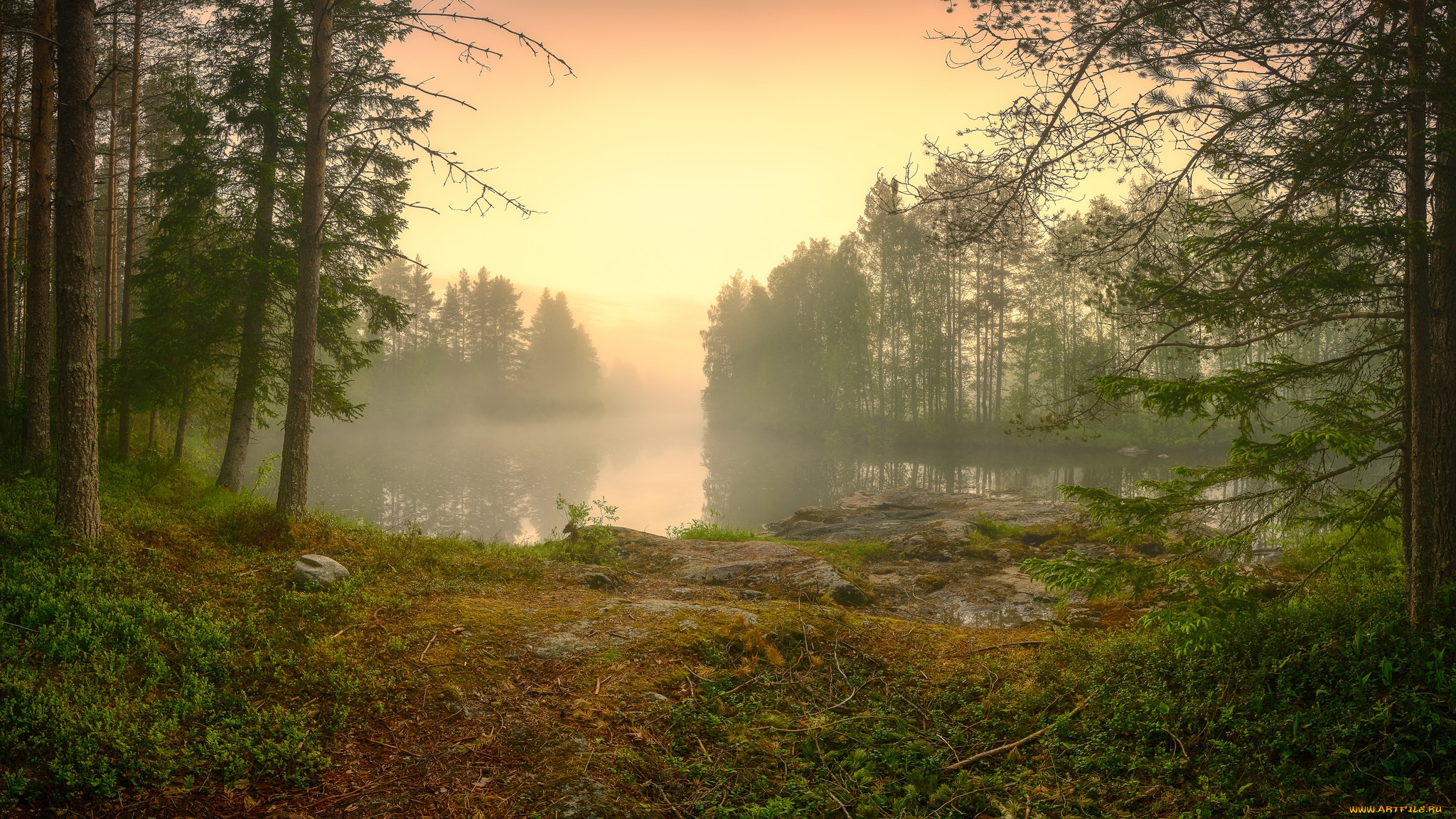 природа, реки, озера, простор