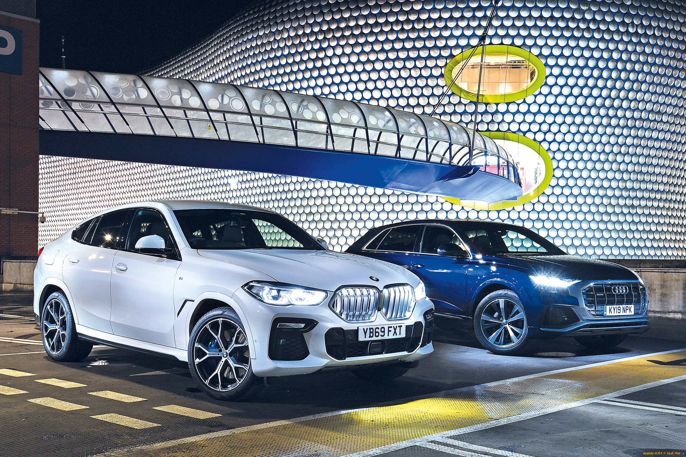 автомобили, разные, вместе, bmw, audi