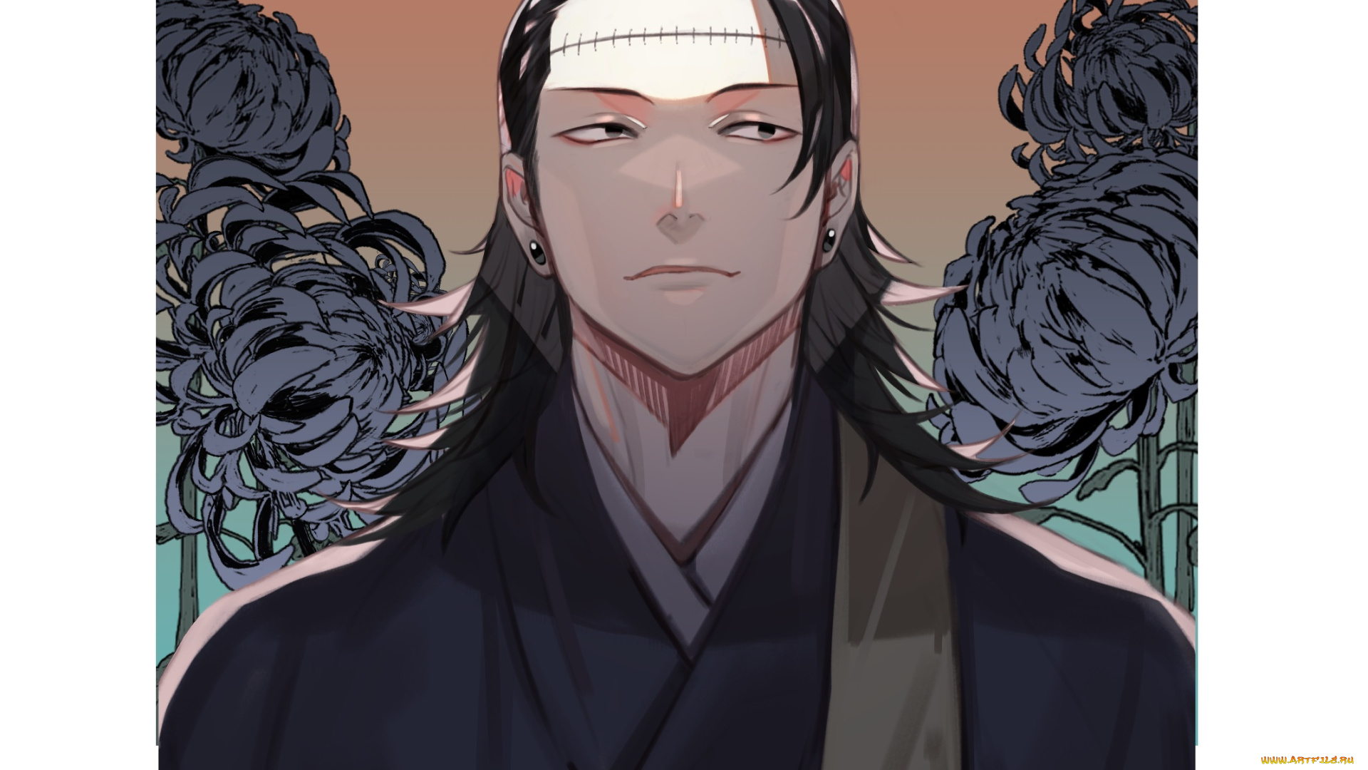 аниме, jujutsu, kaisen, магическая, битва