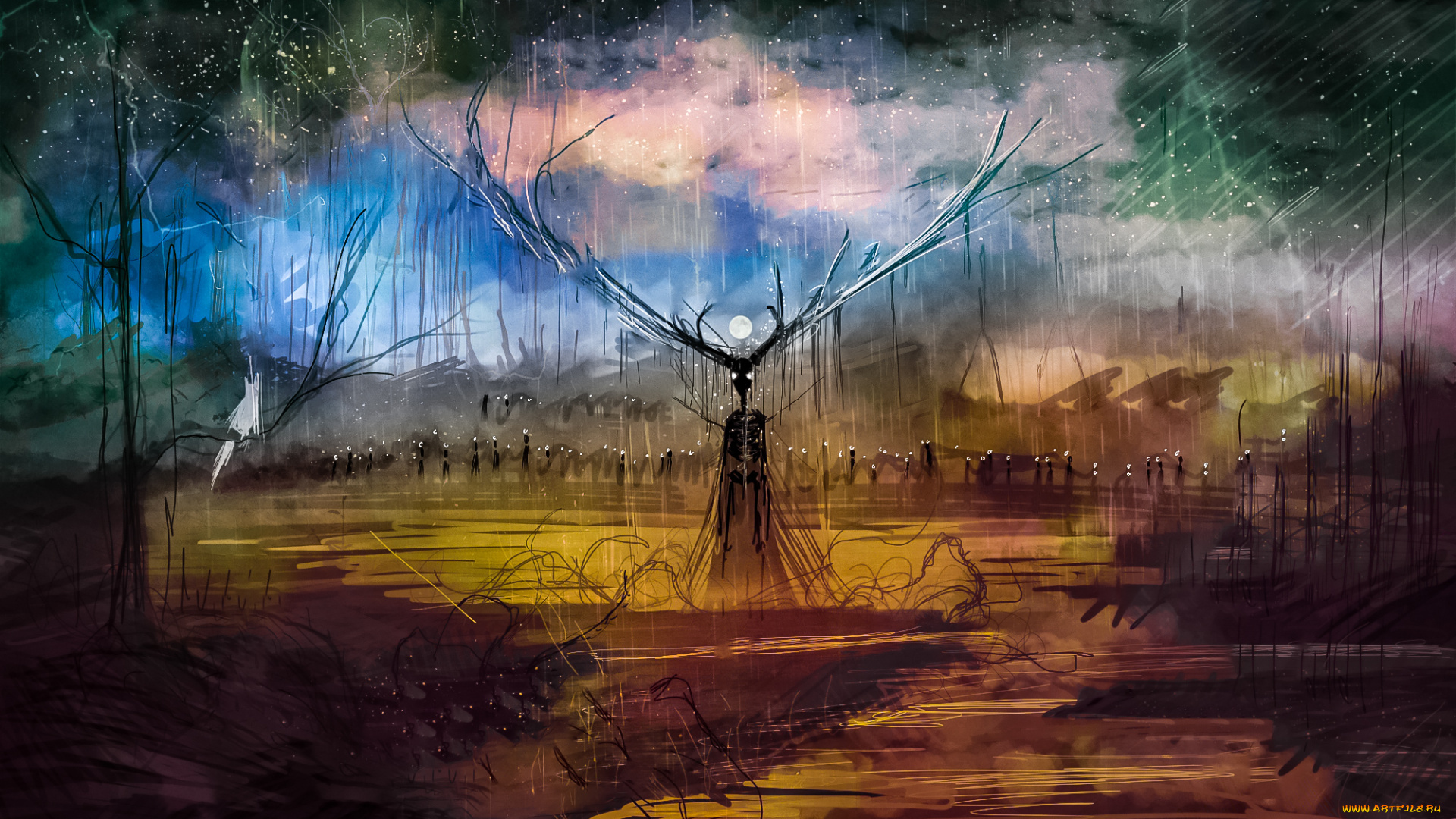 фэнтези, демоны, демон