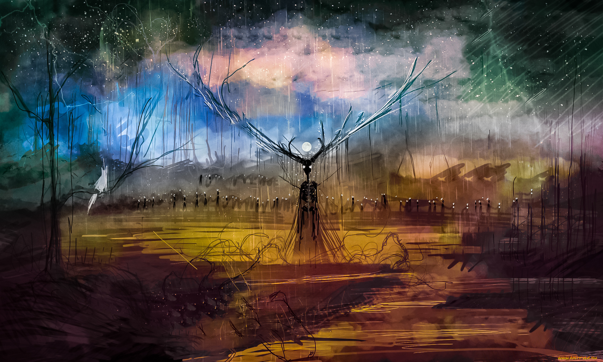 фэнтези, демоны, демон