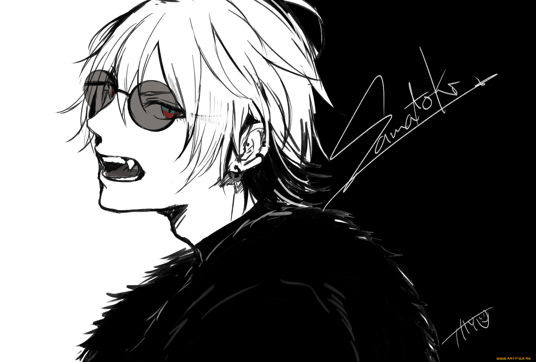 аниме, hypnosis, mic, hypnosis, mic