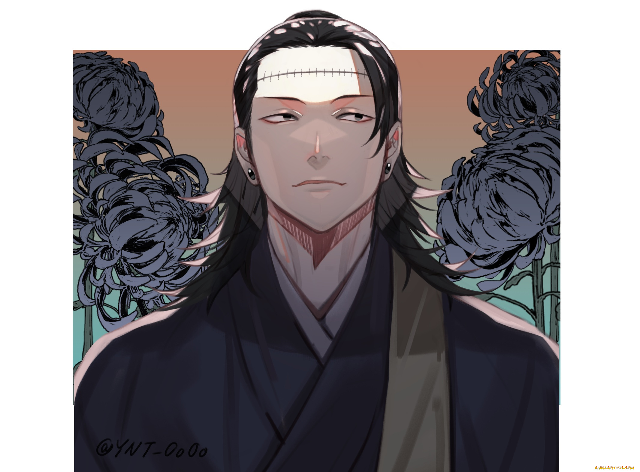 аниме, jujutsu, kaisen, магическая, битва