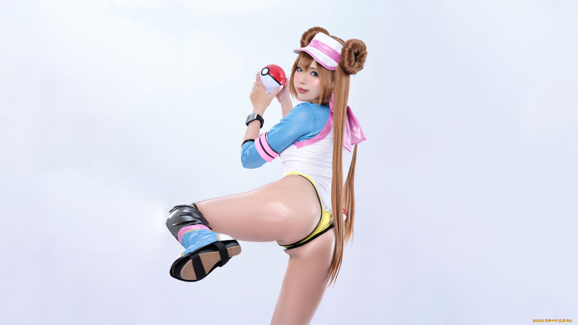 девушки, -, креатив, , косплей, zinieq, rosa, pokemon