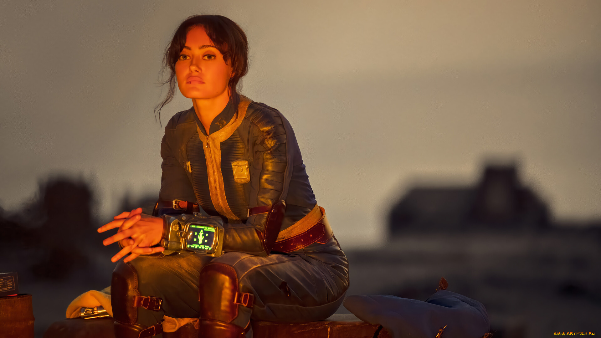 fallout, , сериал, 2024, кино, фильмы, сериал, fallout, amazon, prime, сeриал, фантастика, боевик, драма, ella, purnell, lucy, maclean