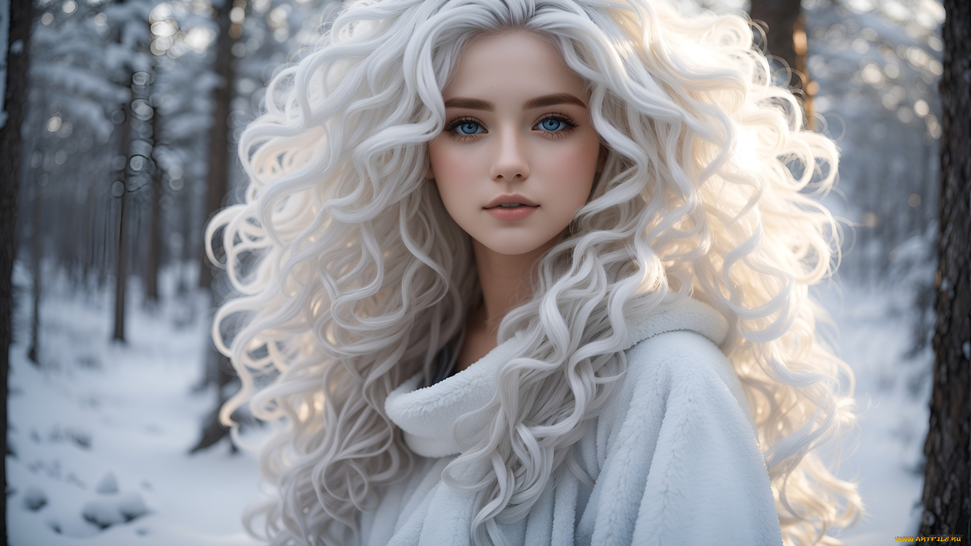 3д, графика, портреты, и, лица, , portraits, and, faсes, девушка, нейросеть