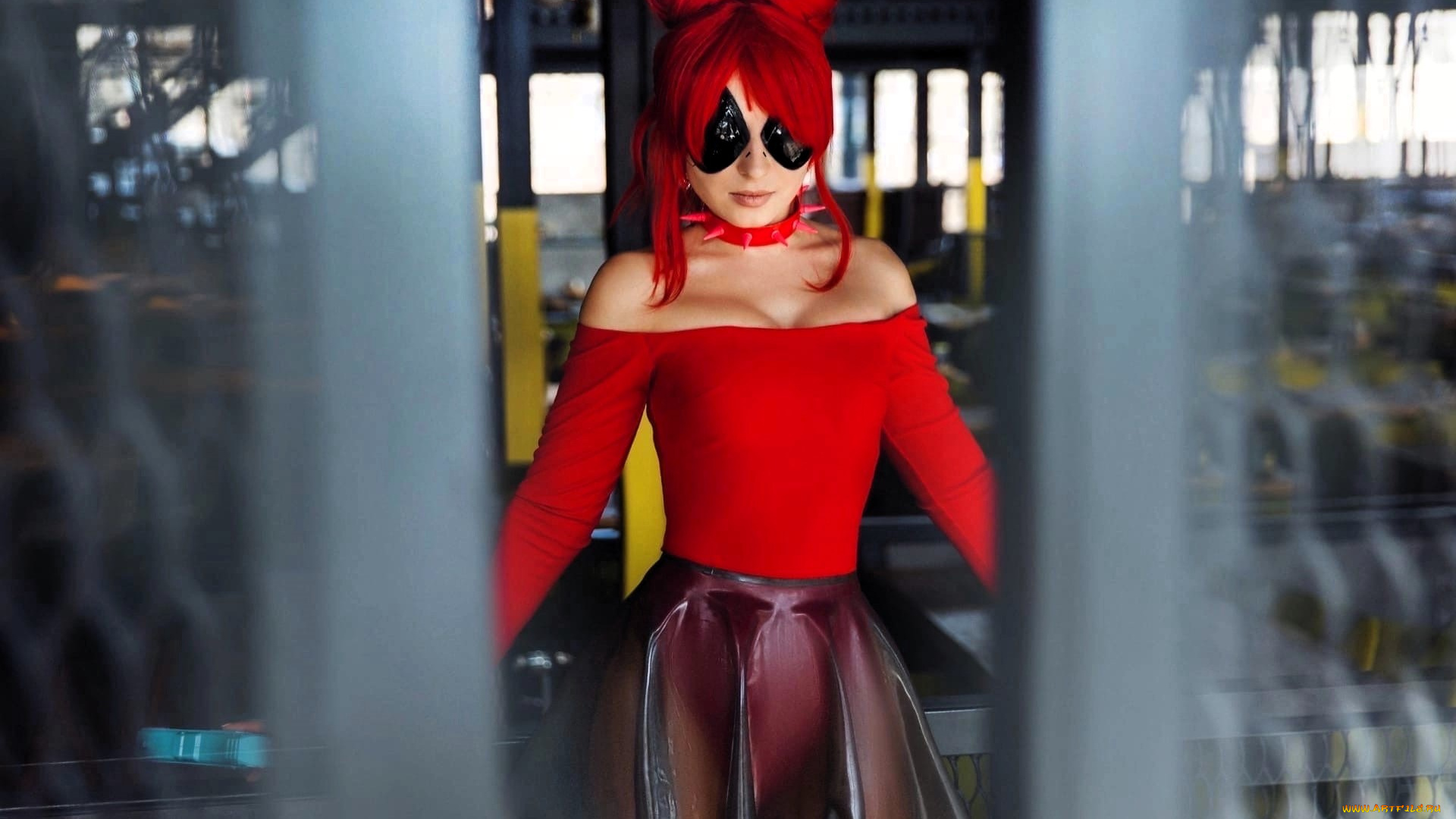 девушки, анна, шаховская, образ, костюм, косплей, наряд, здание