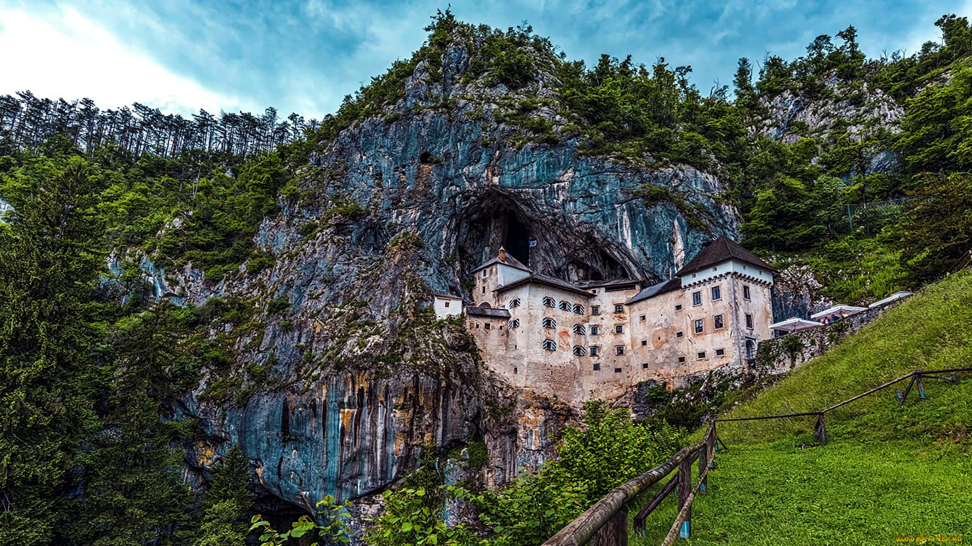 predjama, castle, slovenia, города, -, дворцы, , замки, , крепости, predjama, castle