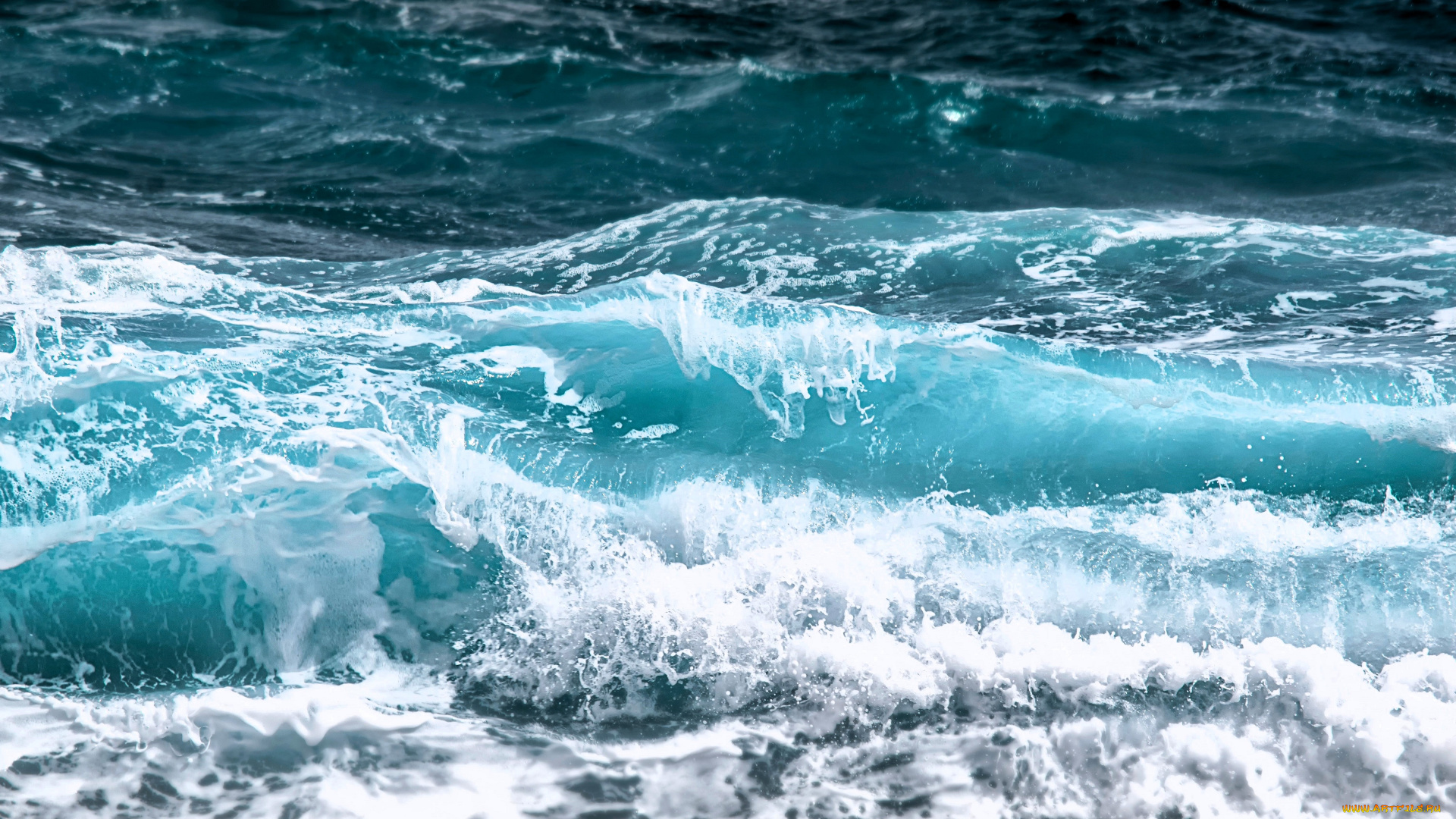 природа, моря, океаны, море, волны, пена