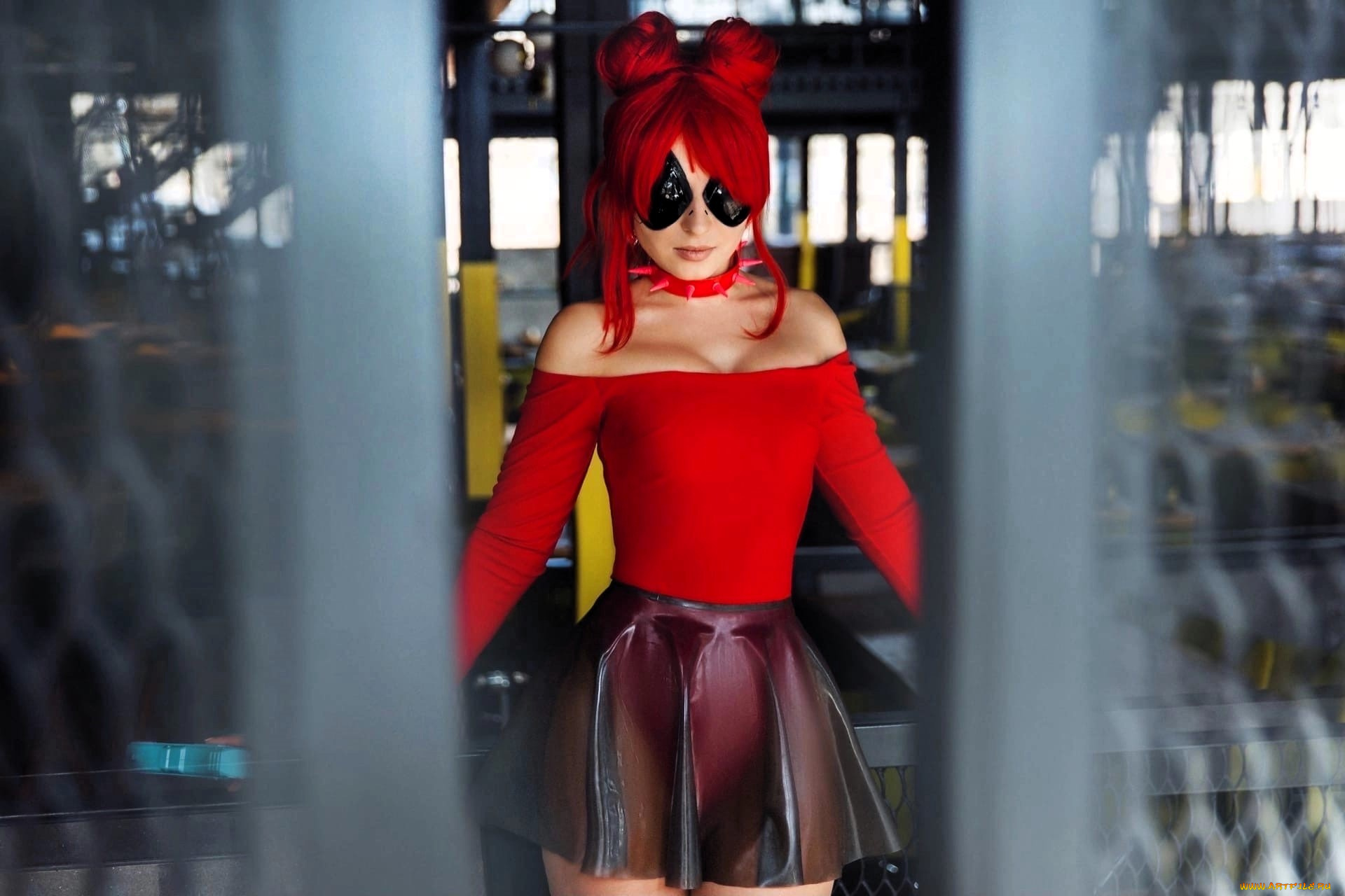 девушки, анна, шаховская, образ, костюм, косплей, наряд, здание