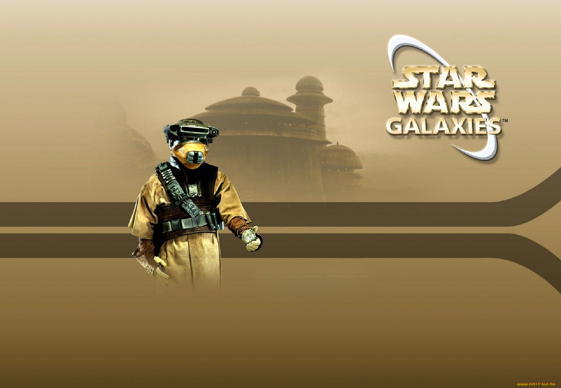 видео, игры, star, wars, , galaxies, персонаж, башня, здание