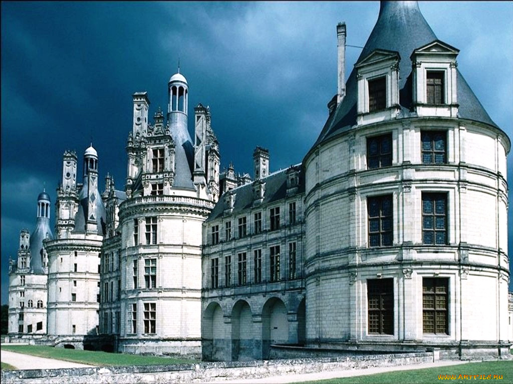 города, замки, луары, франция