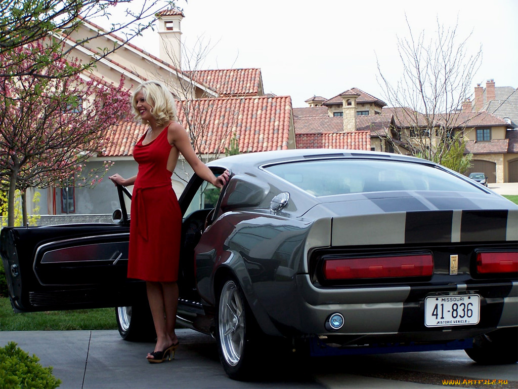 автомобили, авто, девушками