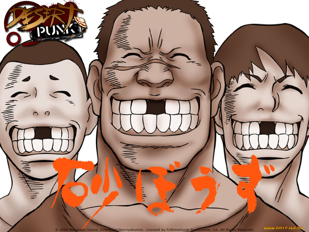 аниме, desert, punk