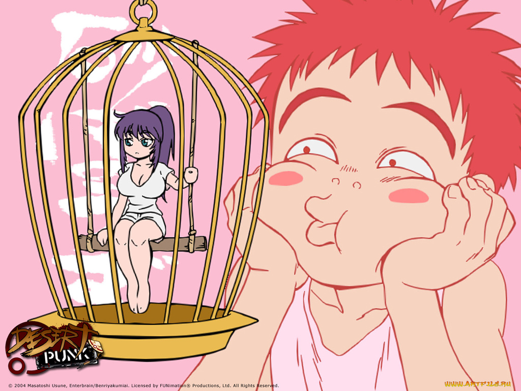 аниме, desert, punk