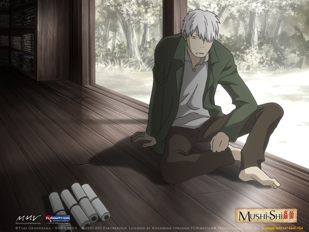 аниме, mushishi
