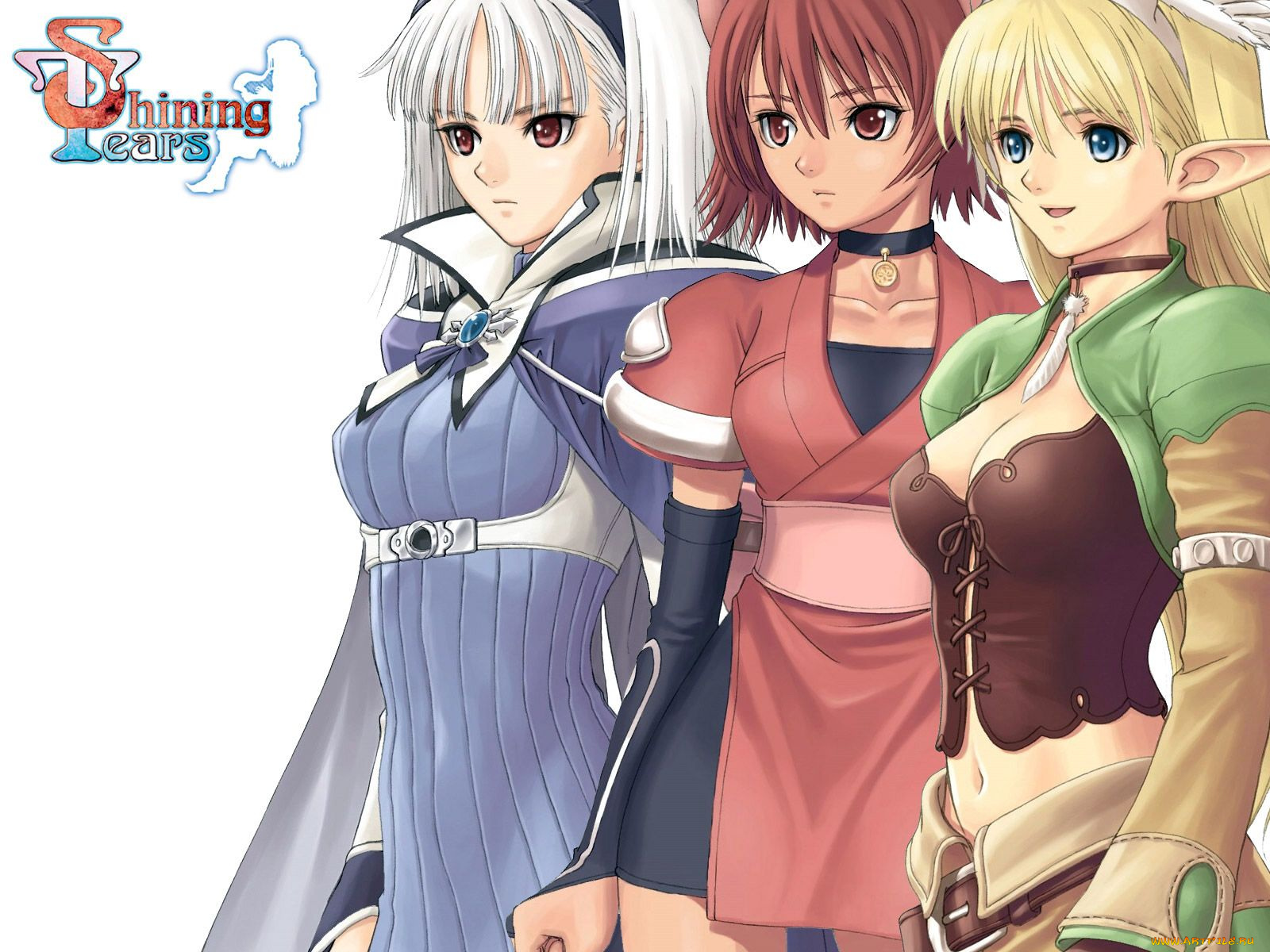 аниме, shining, tears, wind