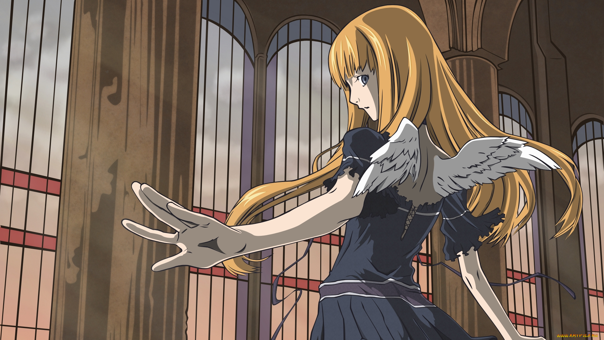 аниме, dogs, bullets, carnage