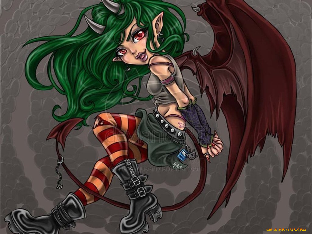 фэнтези, демоны