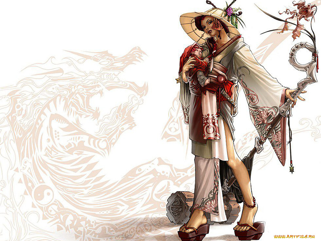 рисованные, люди