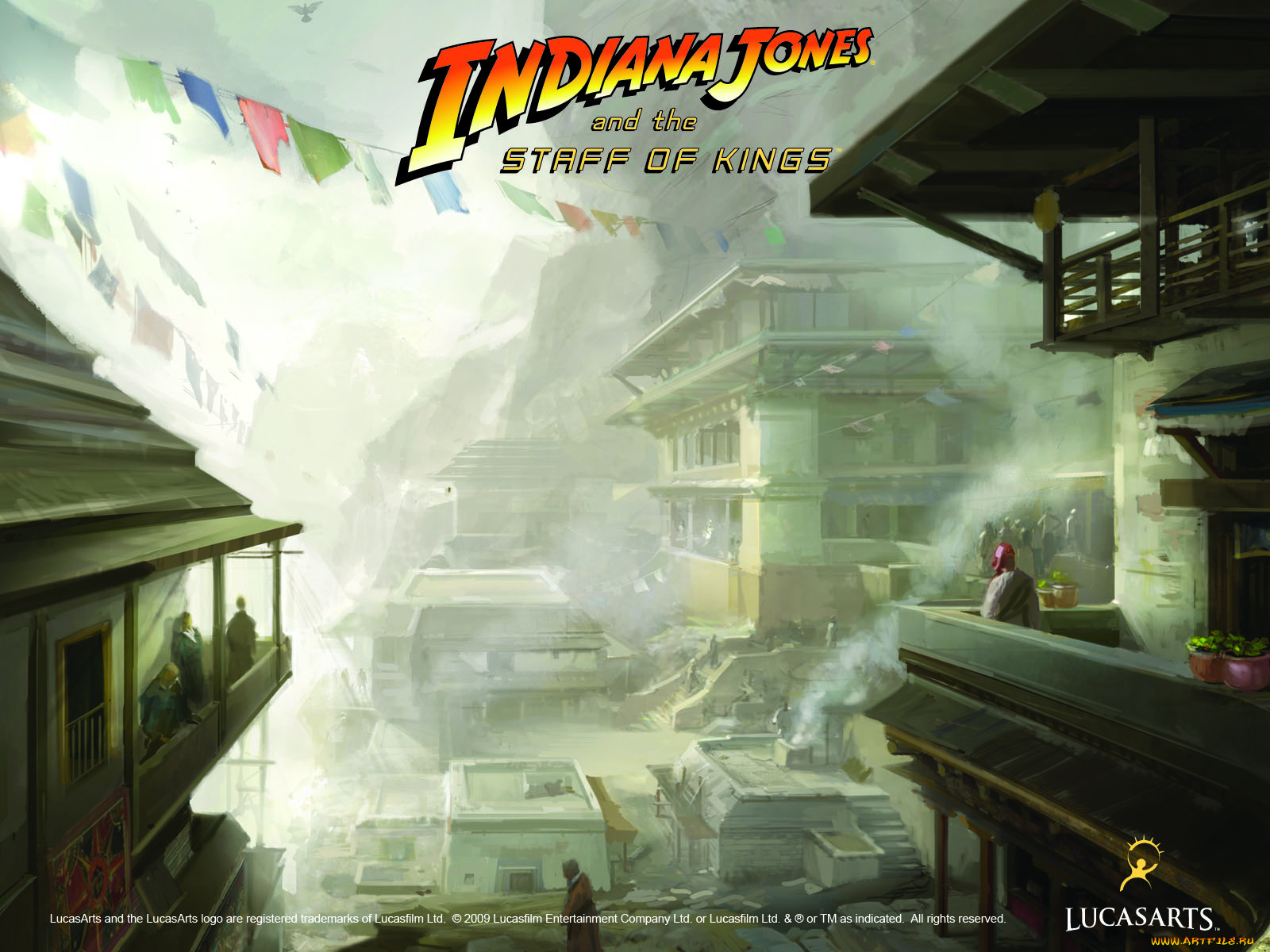 видео, игры, indiana, jones, and, the, staff, of, kings