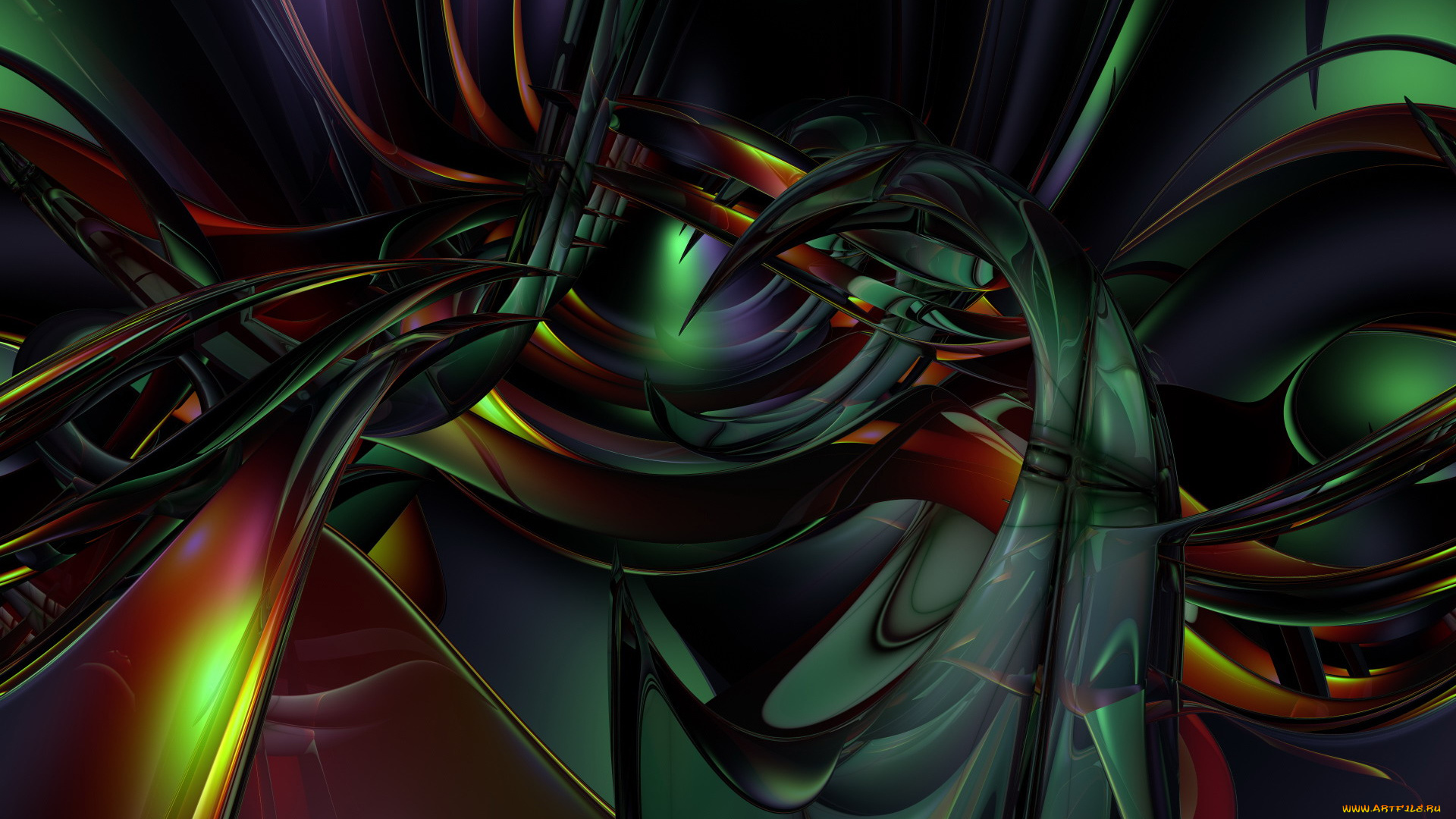 3д, графика, abstract, абстракции