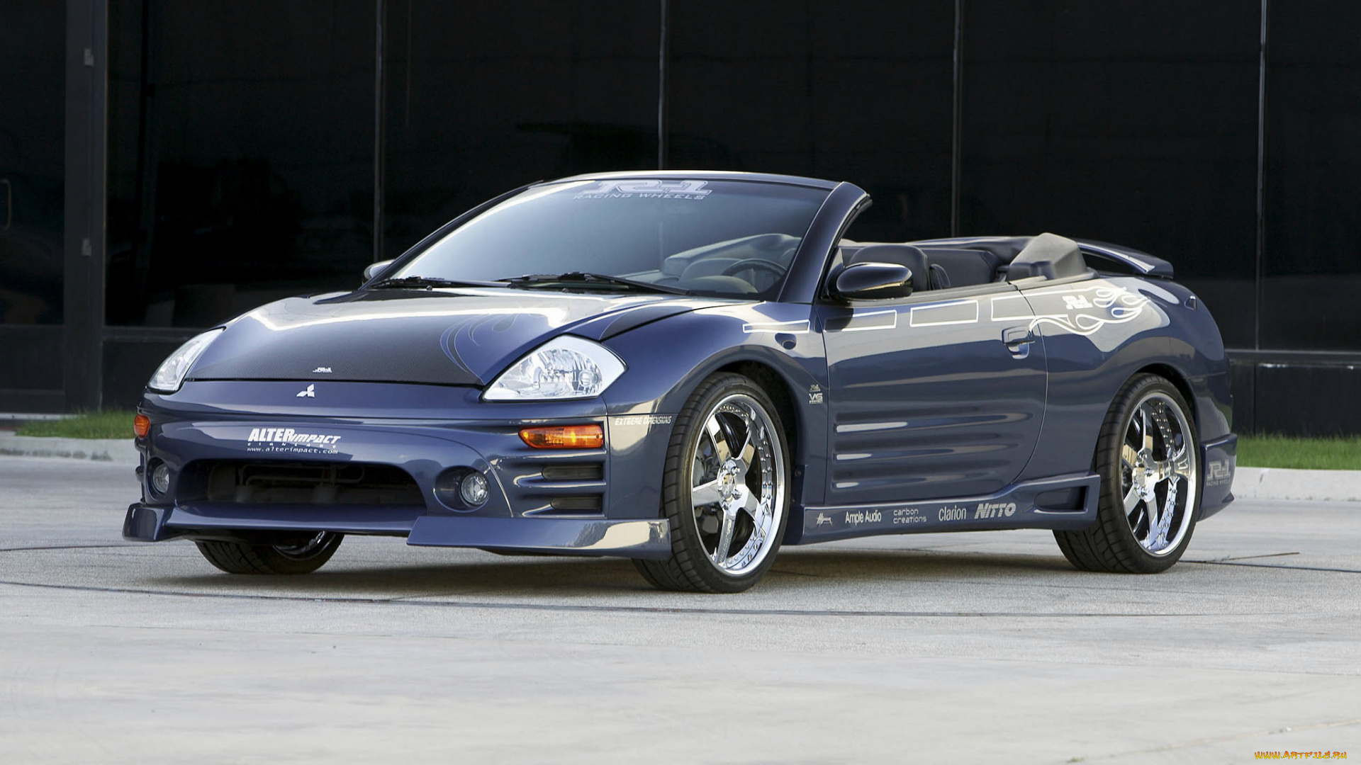 eclipse, gts, spyder, автомобили, mitsubishi