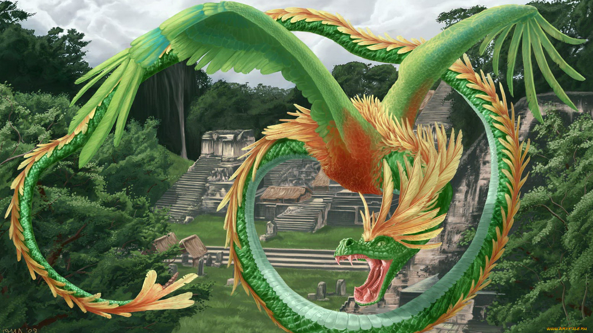 фэнтези, драконы