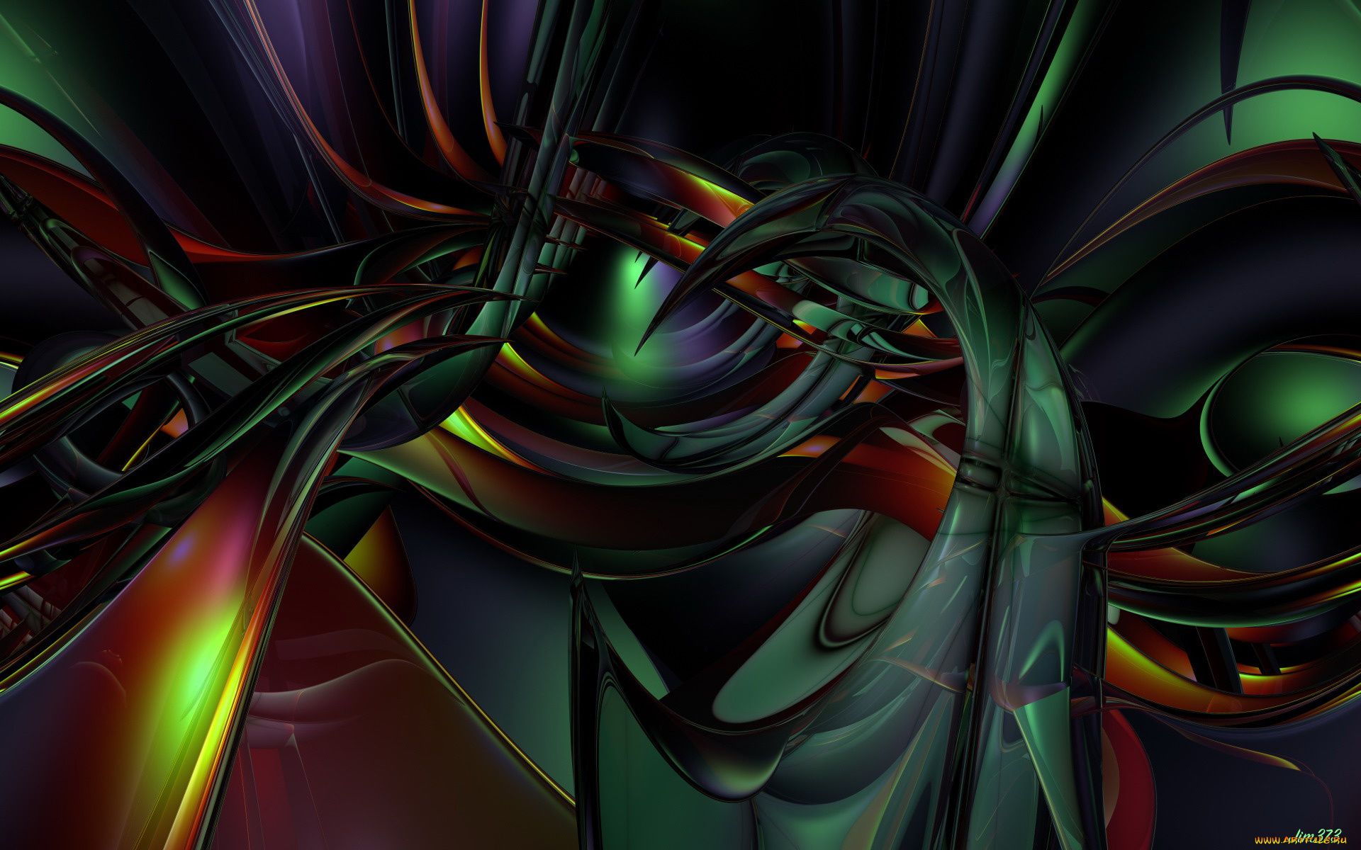 3д, графика, abstract, абстракции