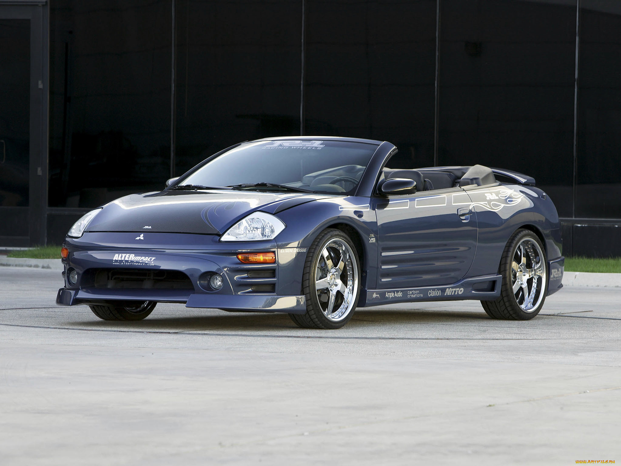 eclipse, gts, spyder, автомобили, mitsubishi