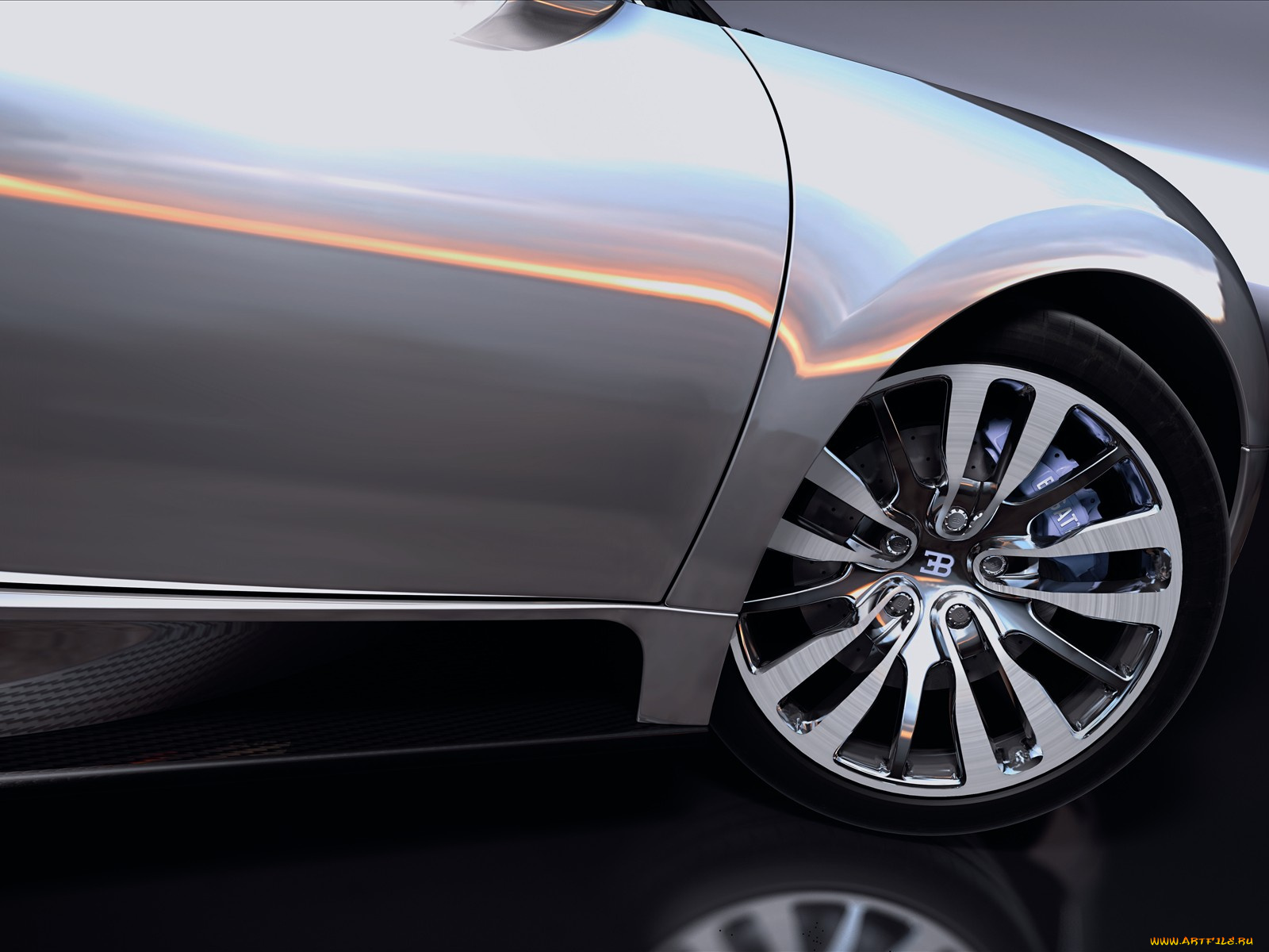 bugatti, eb, автомобили, фрагменты, автомобиля