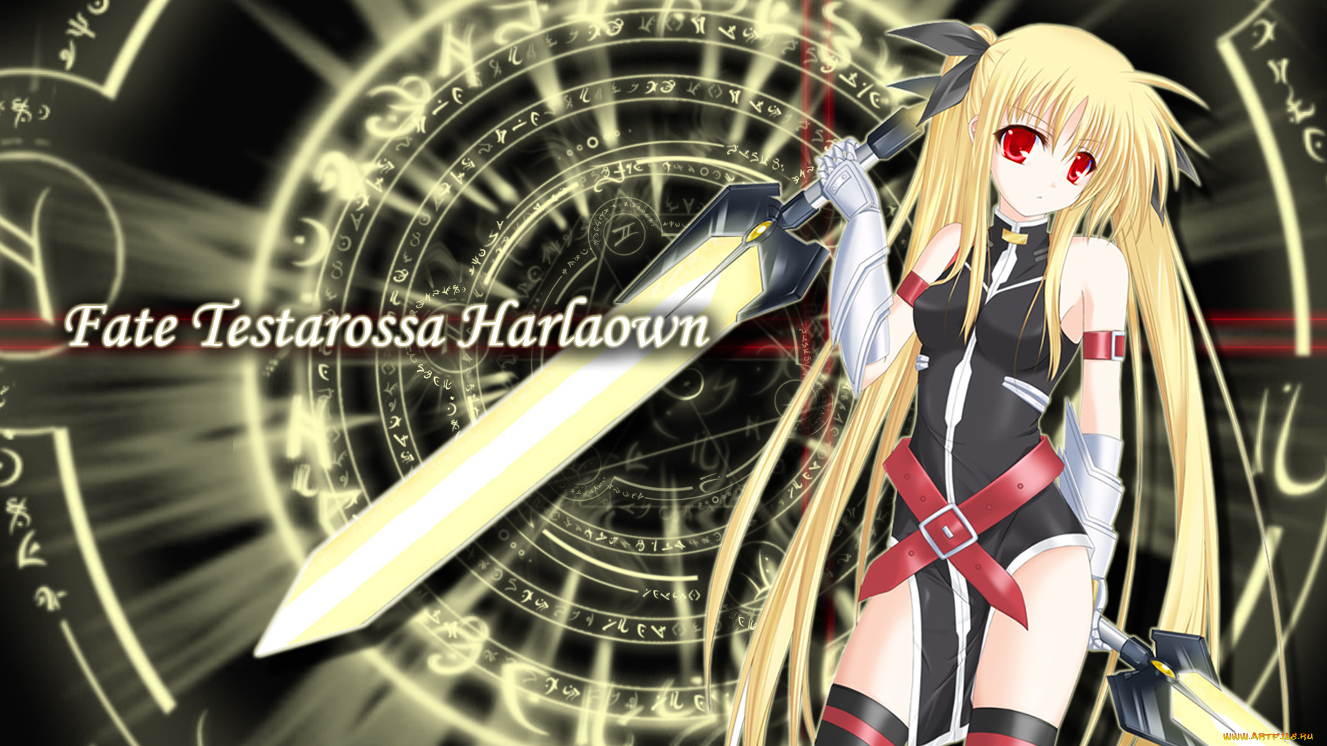 mahou, shoujo, lyrical, nanoha, аниме