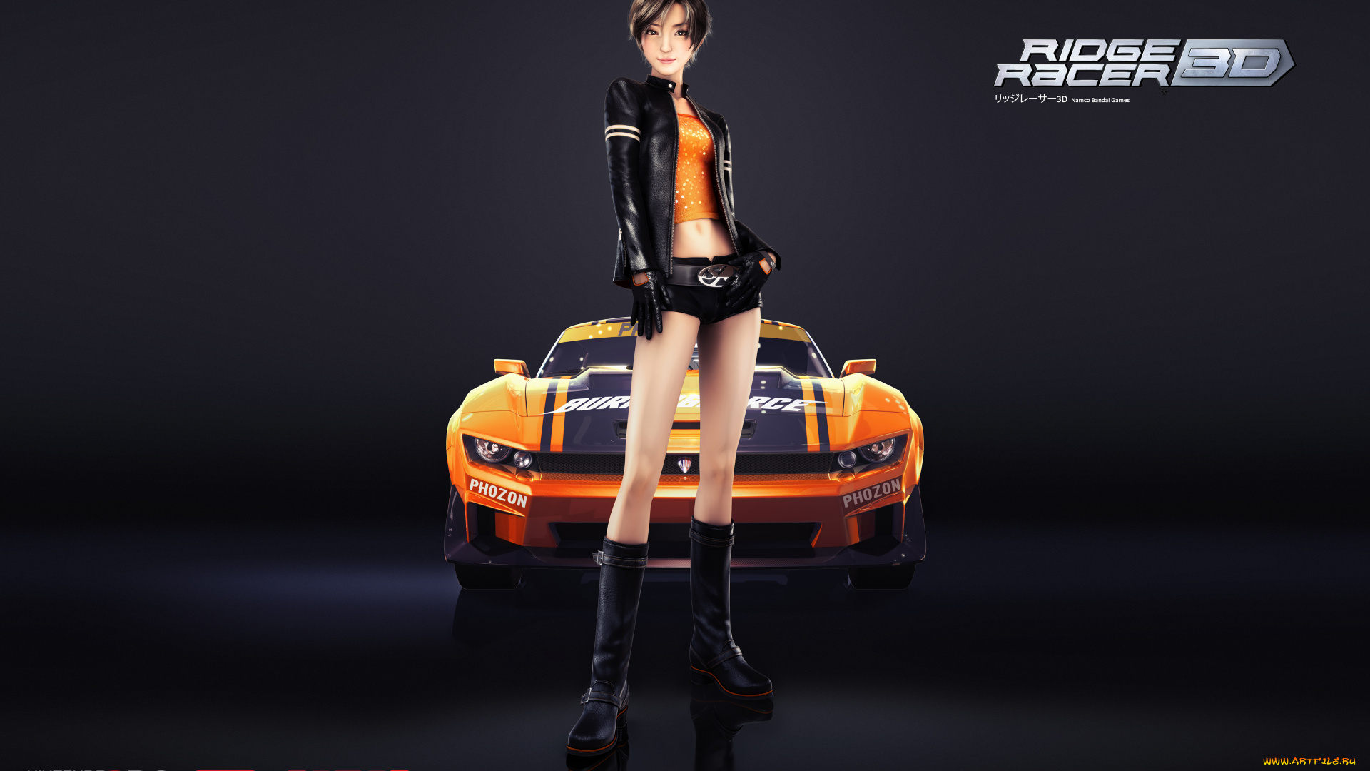 ridge, racer, 3d, artwork, видео, игры