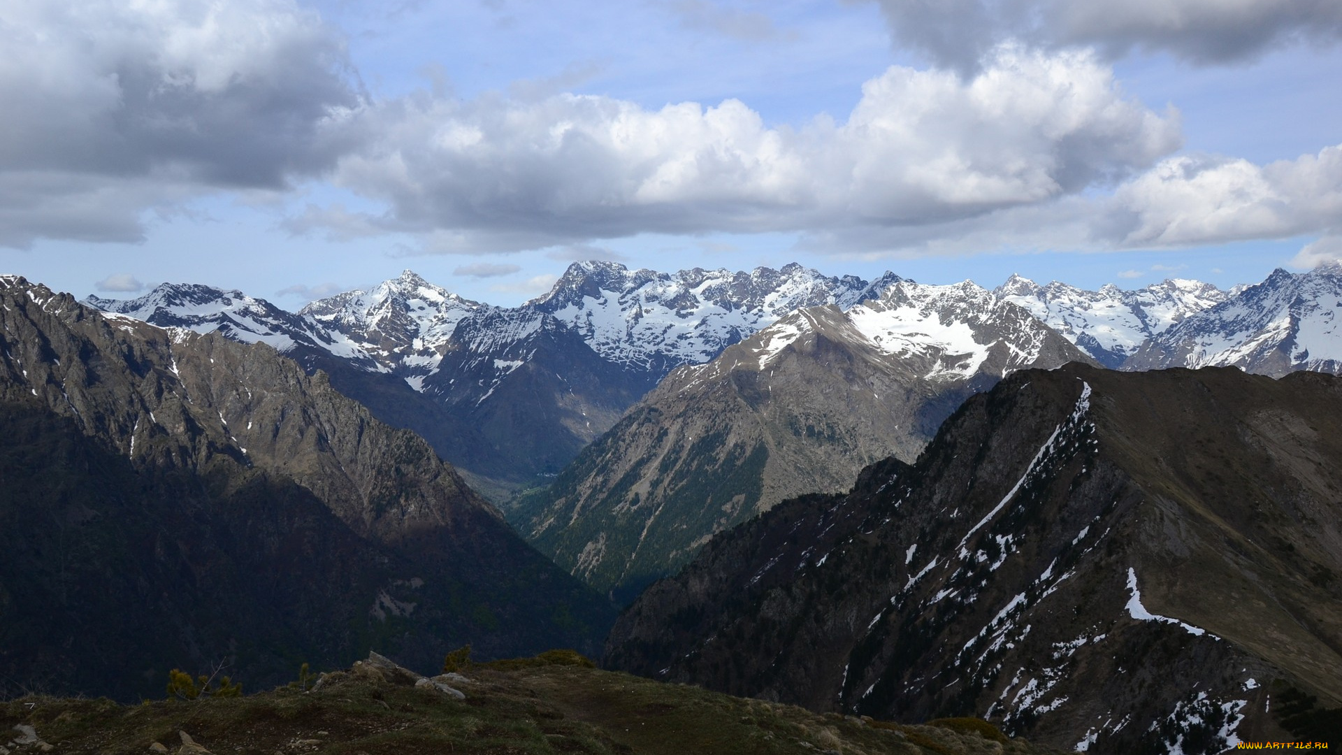 alpes, de, savoie, природа, горы, альпы