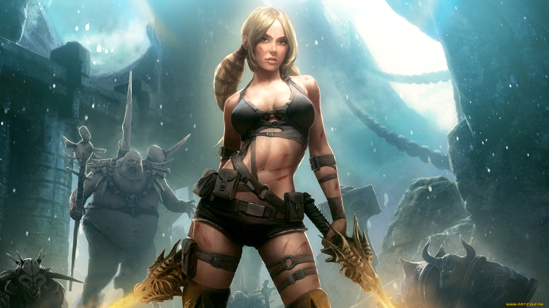 blades, of, time, видео, игры, ayumi