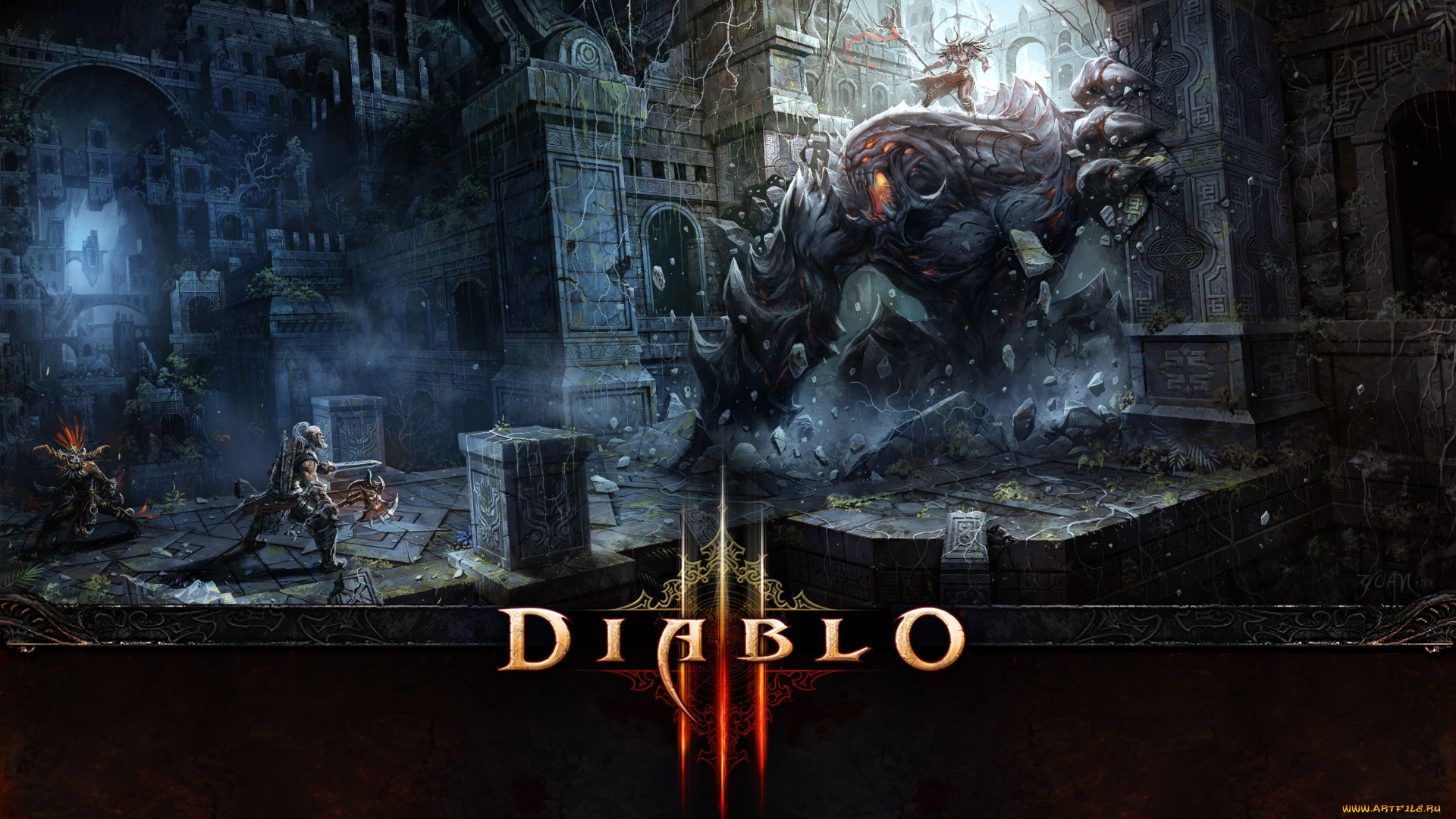 diablo, iii, видео, игры, chao, yuan, xu
