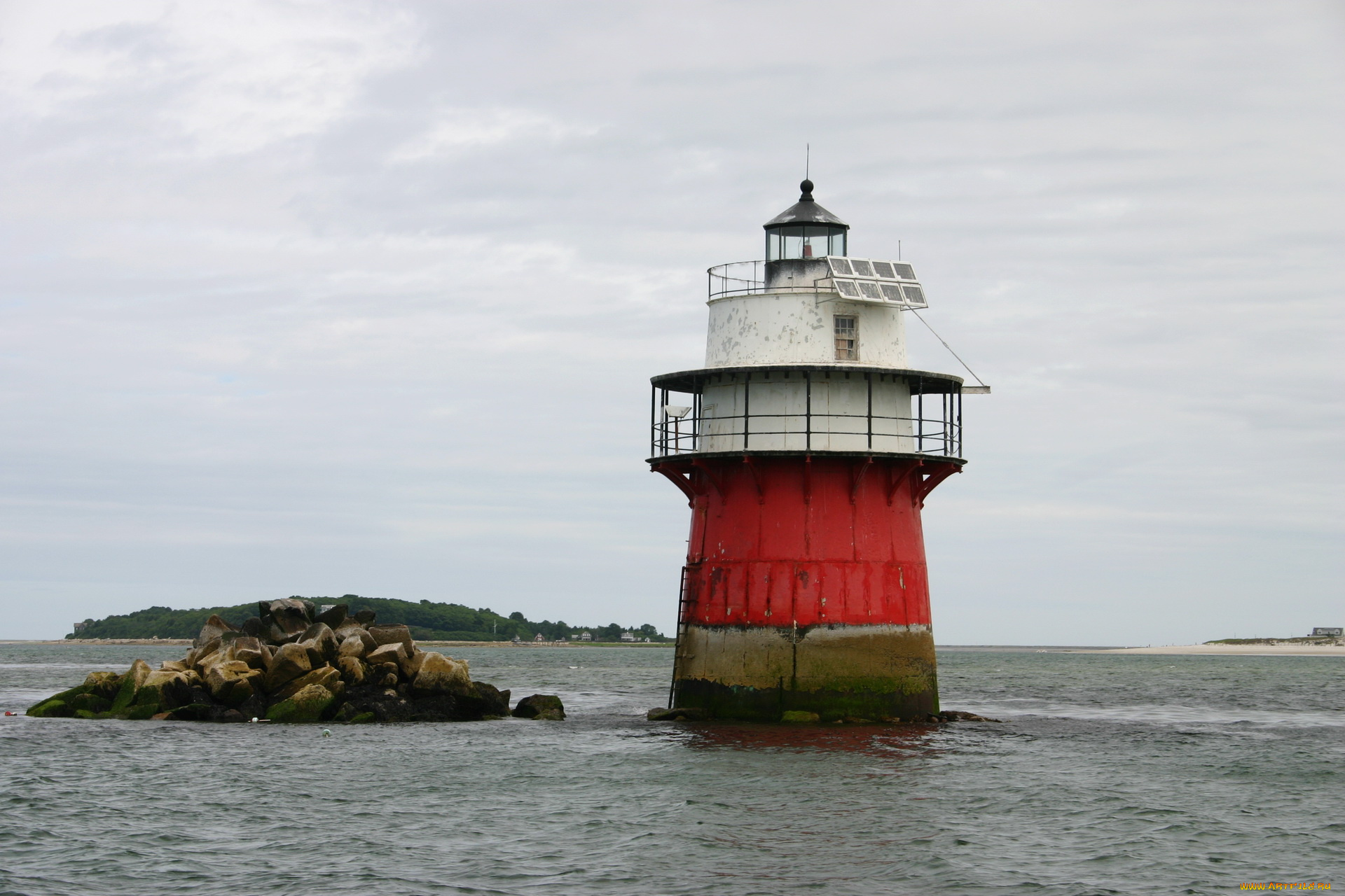 природа, маяки, island, harbor, duxbury, pier, lighthouse, plymouth, usa