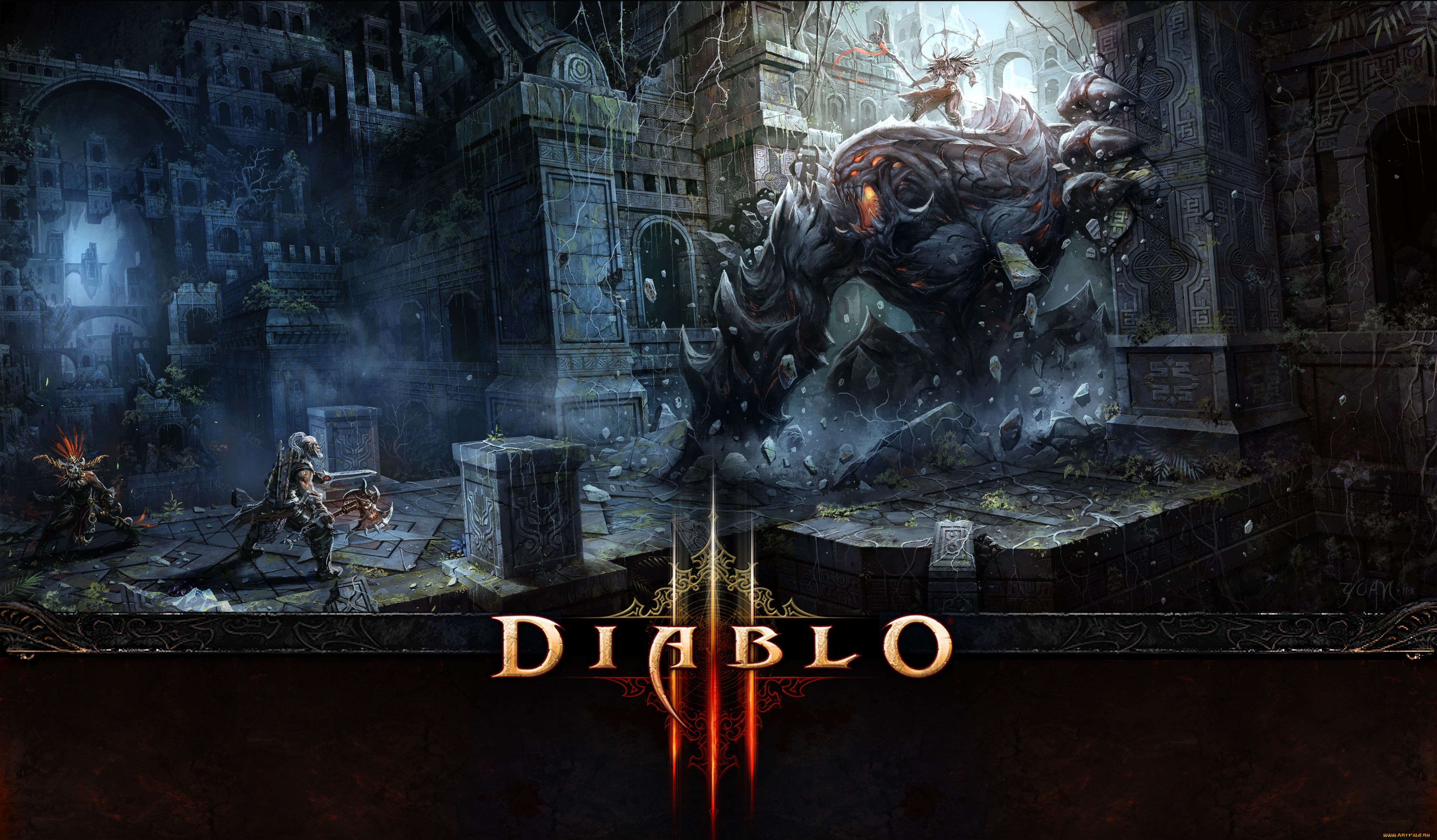 diablo, iii, видео, игры, chao, yuan, xu