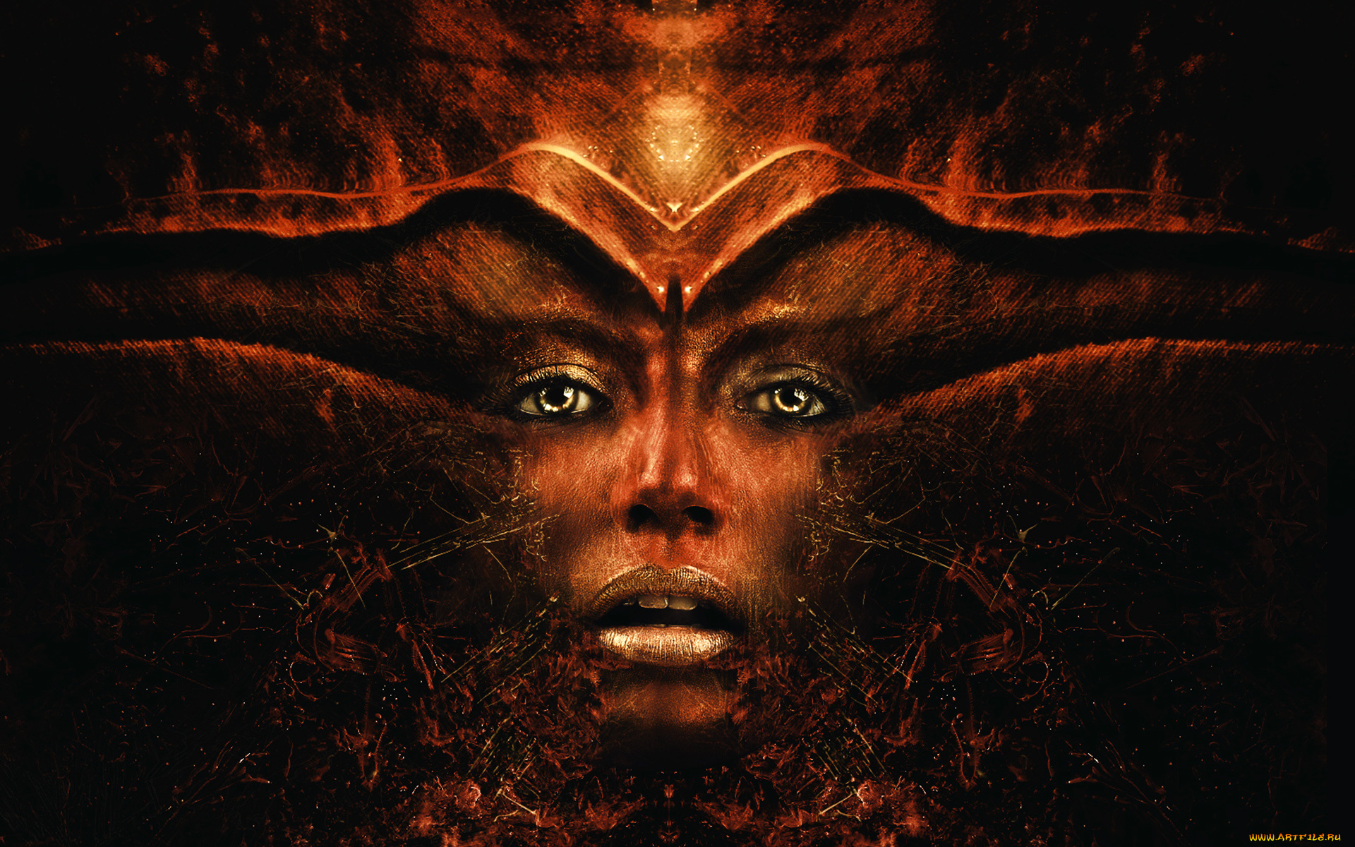 фэнтези, девушки, глаза