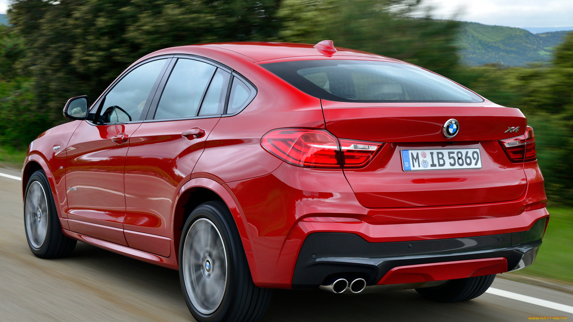 автомобили, bmw, sports, xdrive35i, m, x4, 2014г, f26, package, красный