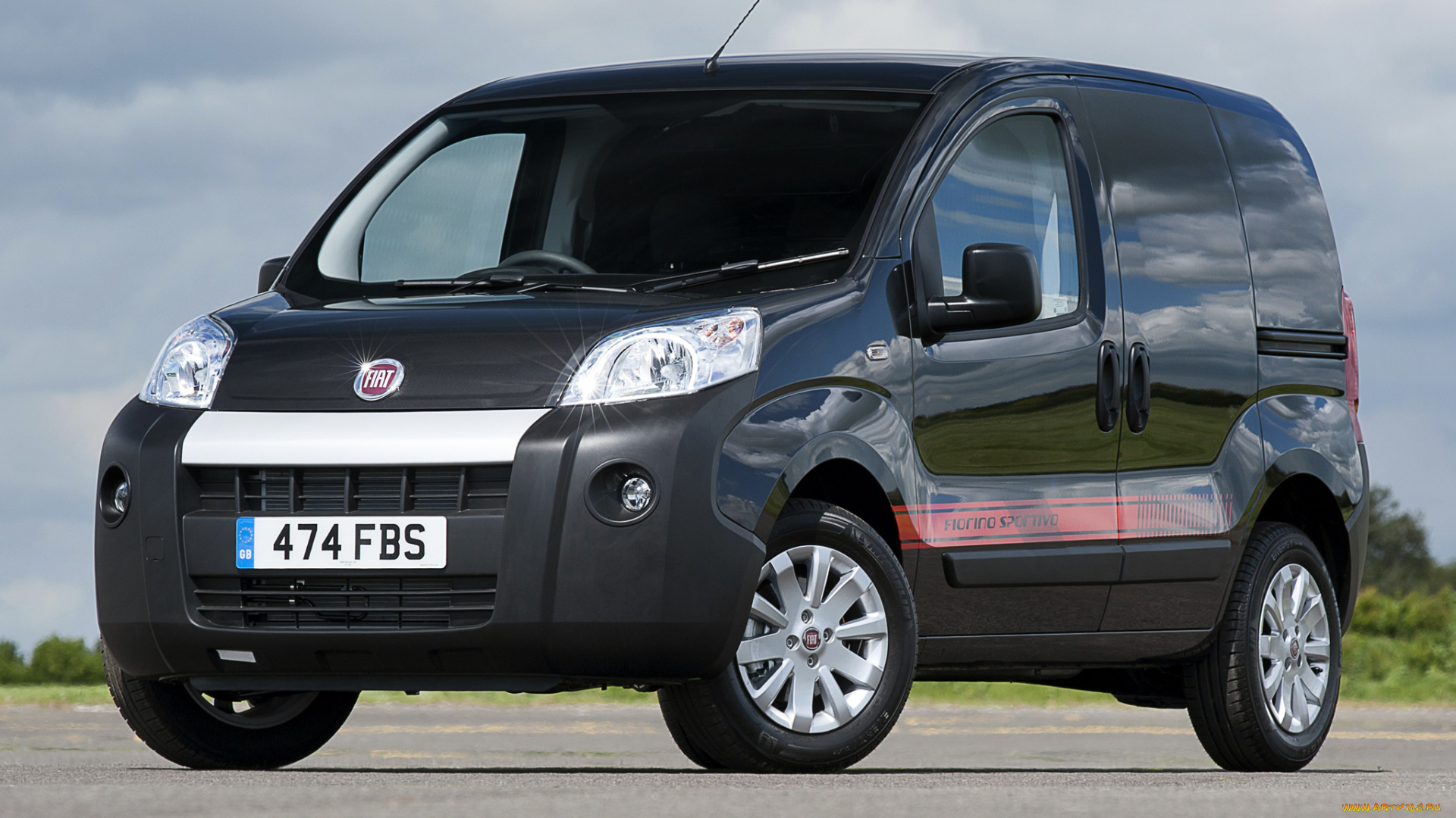автомобили, fiat, темный, 2014г, sportivo, fiorino