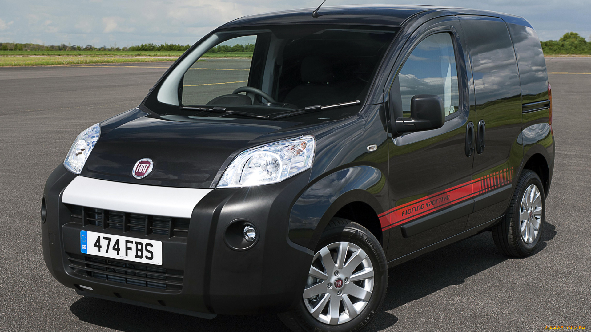 автомобили, fiat, темный, sportivo, 2014г, fiorino