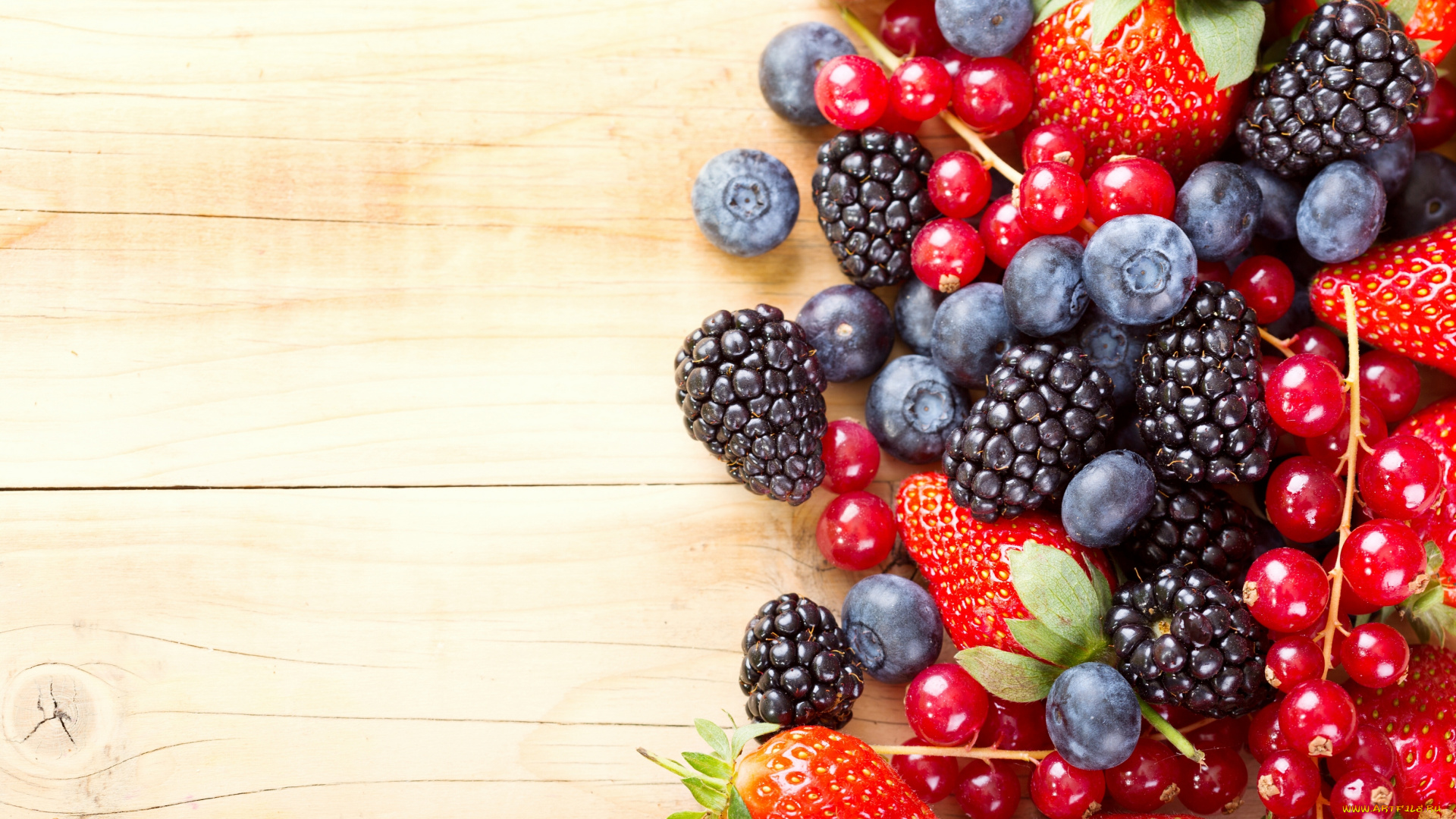 еда, фрукты, , ягоды, клубника, ежевика, голубика, красная, смородина, ягоды