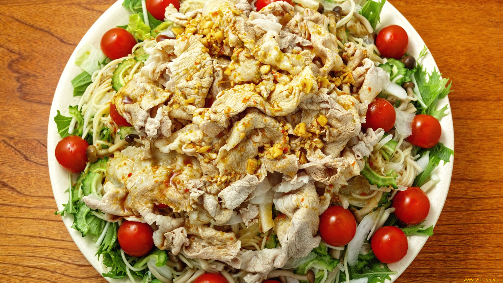 еда, мясные, блюда, помидоры, мясо