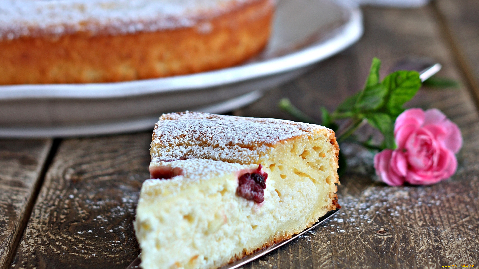 еда, пироги, кусок