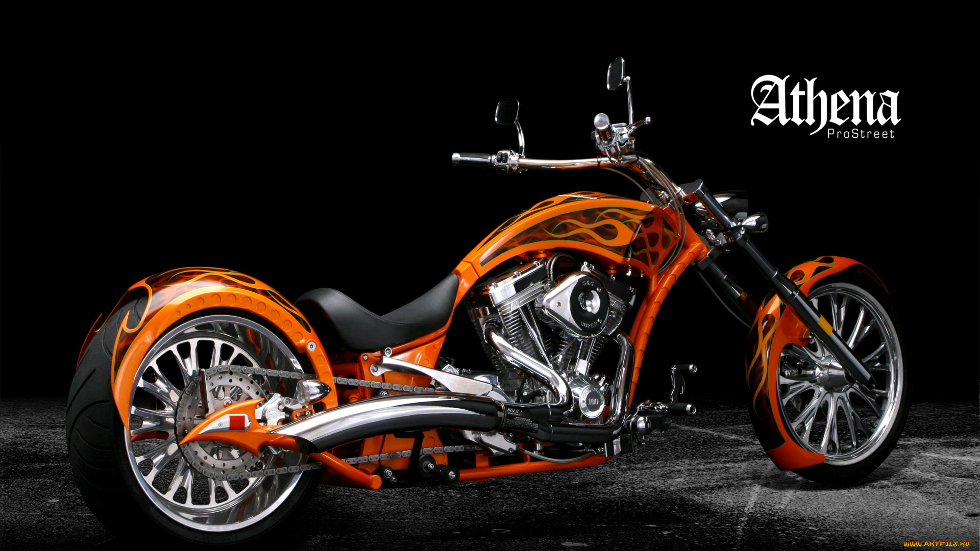 мотоциклы, customs, custom, bike