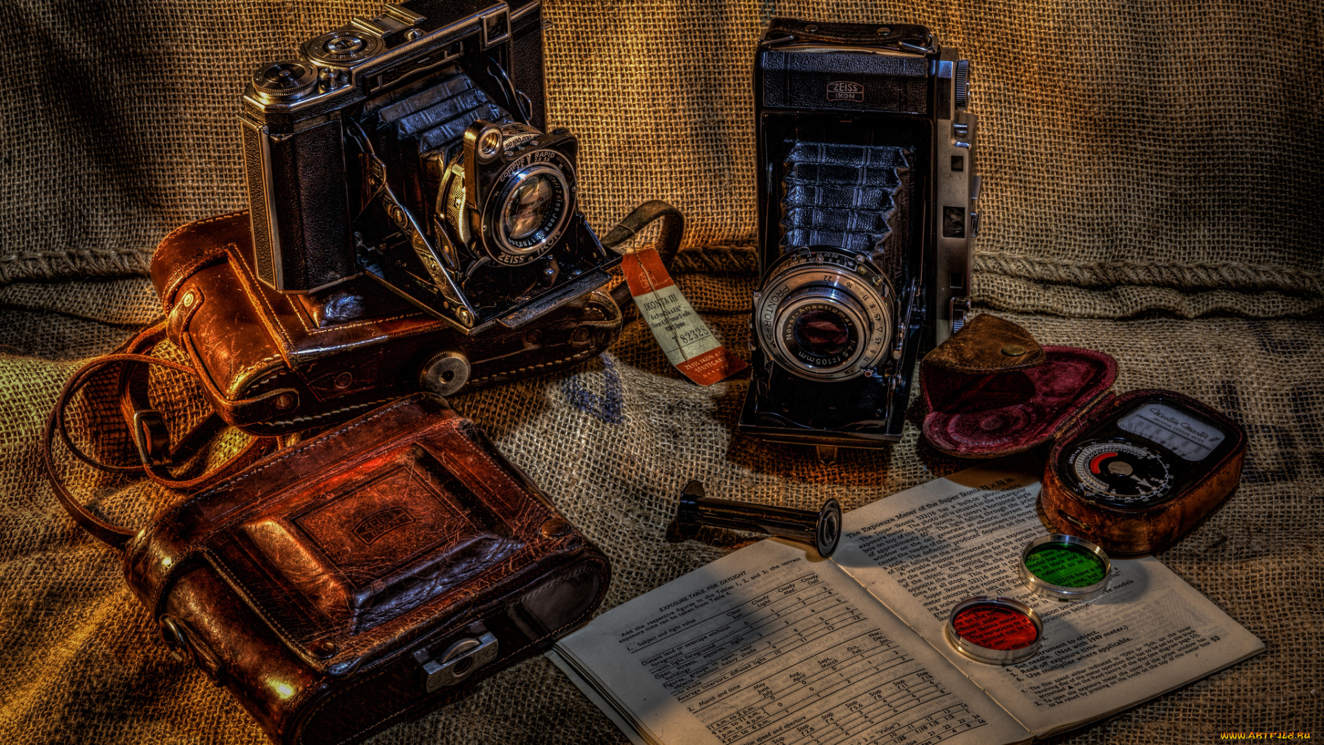 разное, ретро, , винтаж, фотокамеры, экспонометр