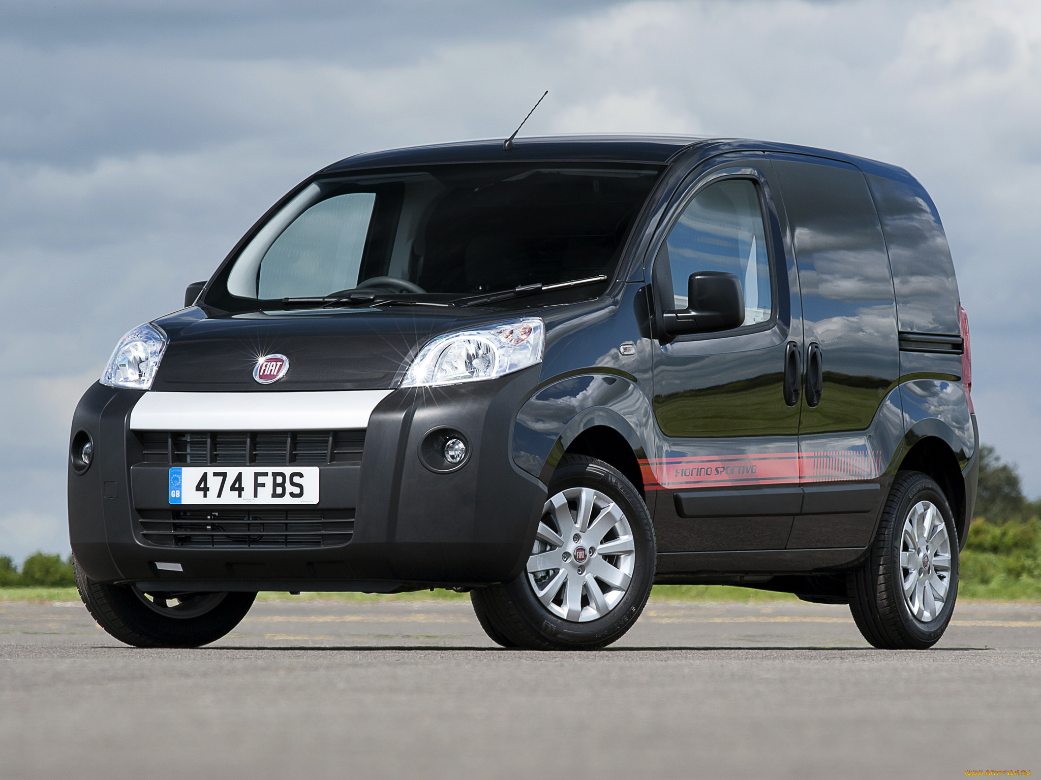 автомобили, fiat, темный, 2014г, sportivo, fiorino