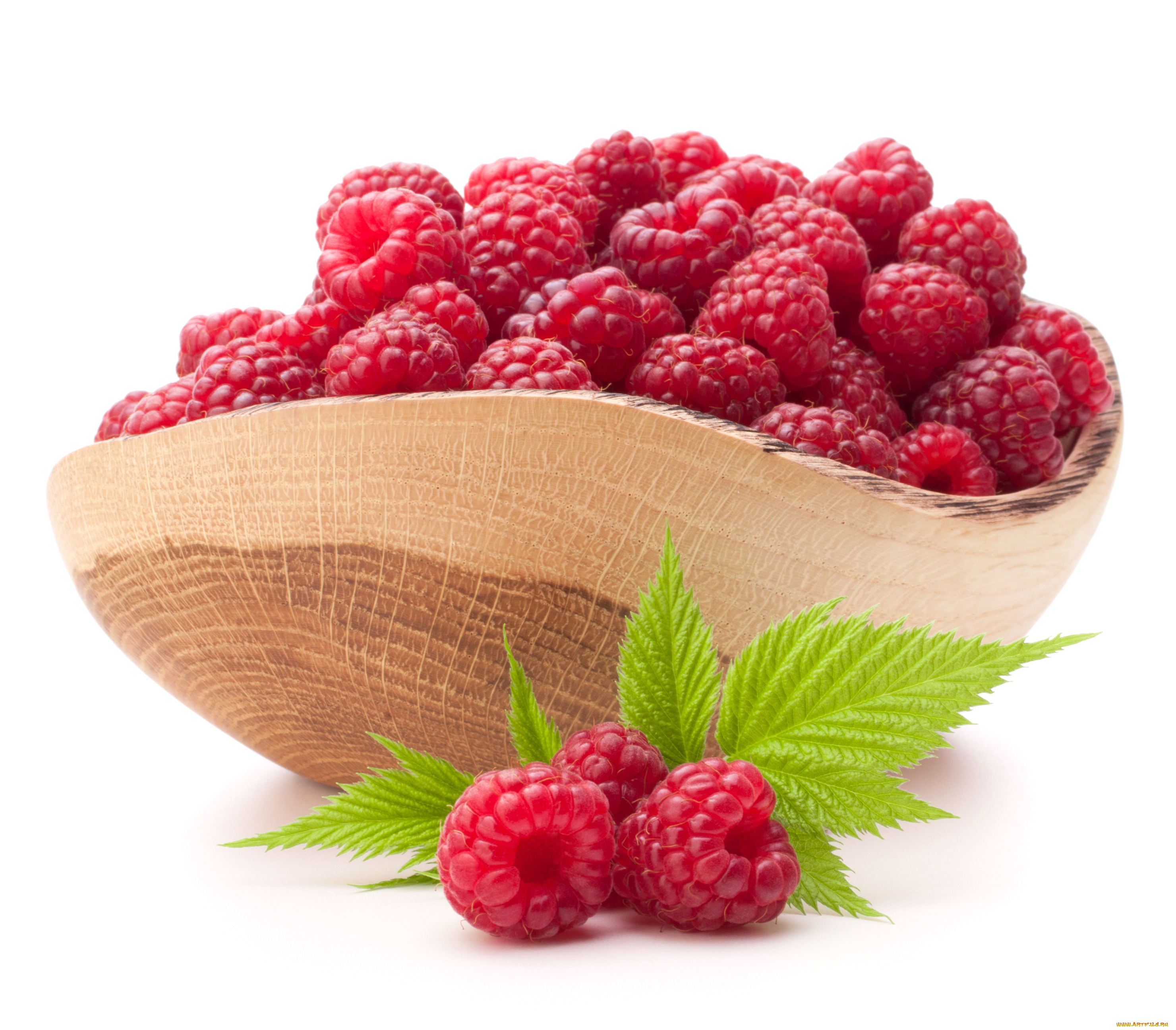 еда, малина, fresh, berries, raspberries, leaves, bowl, листики, малинки, свежие, ягоды, миска