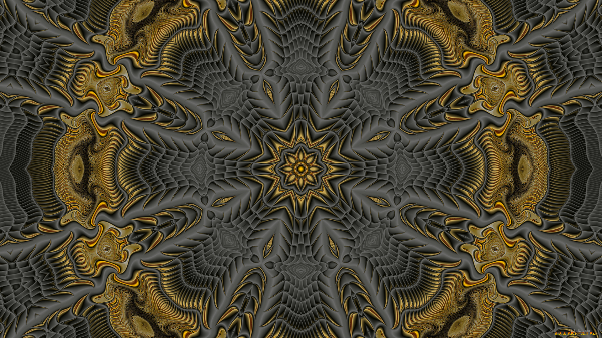 3д, графика, фракталы, , fractal, цвета, узор, фон